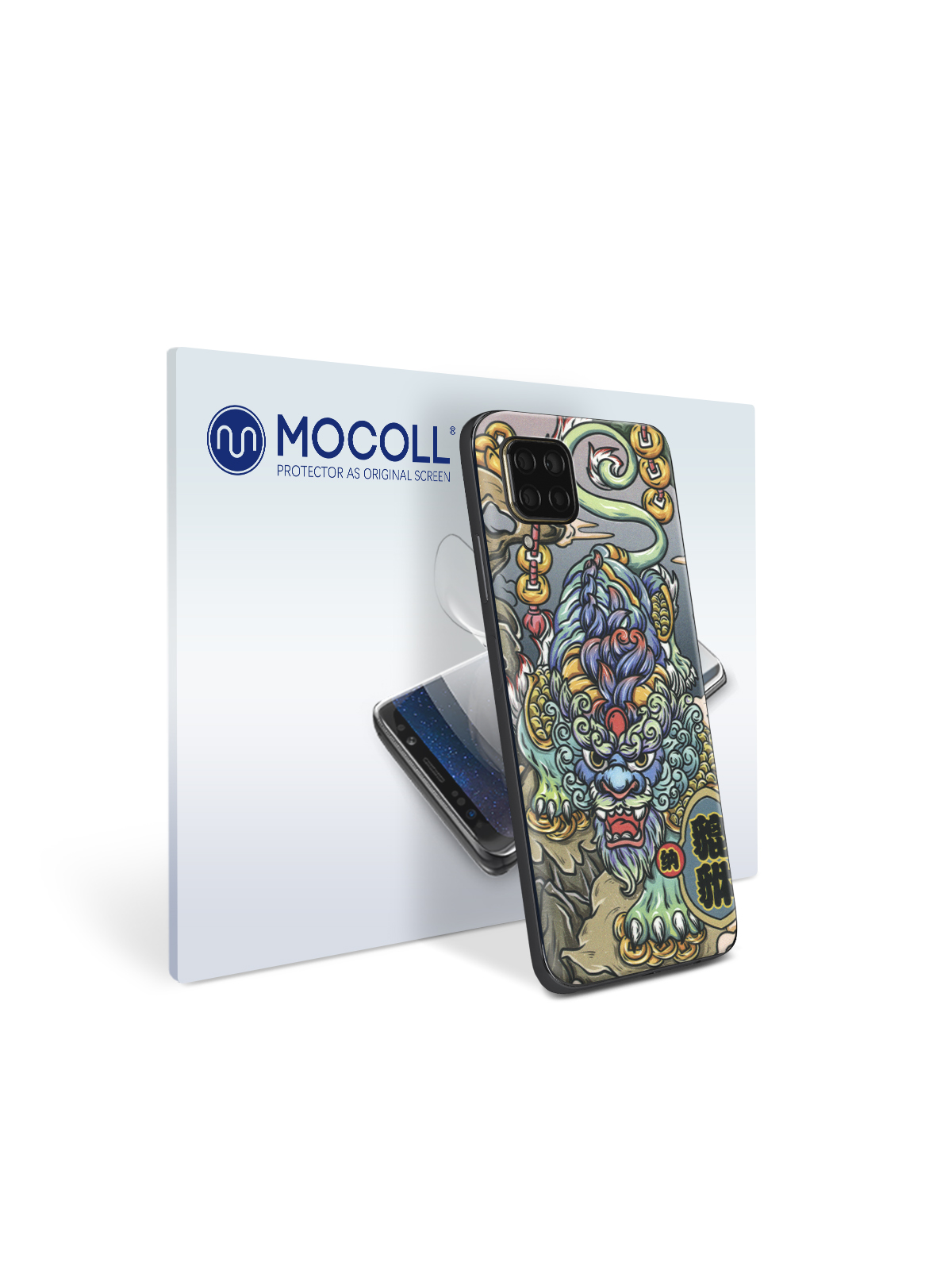 

Пленка защитная MOCOLL для задней панели Huawei Nova 3 Рисунок дракон