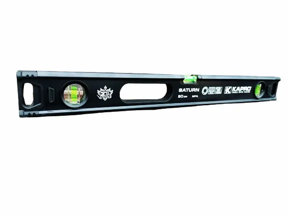

Уровень 80 см KAPRO Limited edition, SATURN, чёрные, 3 колбы, 987XL-41-80b