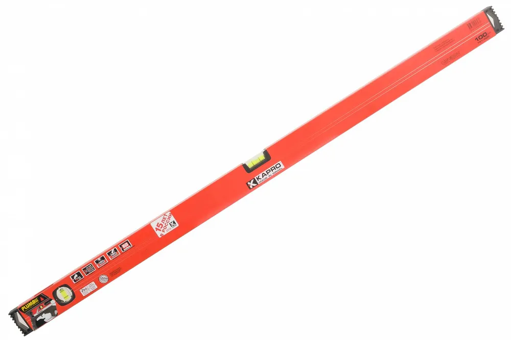 фото Уровень 100 см kapro plumbsite genesis 2 колбы