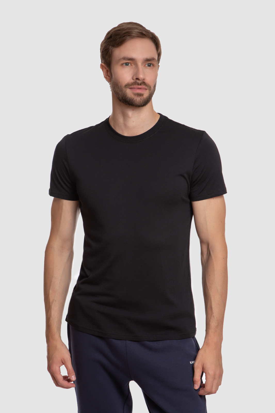 

Футболка мужская Kanzler 20S-JJW01-R/90 черная S, 20S-JJW01-R/90
