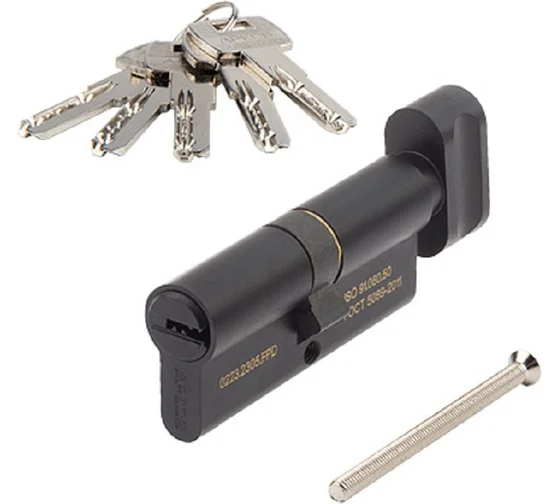 

Цилиндровый механизм Apecs SM-70-C-BLM (35/35), Черный