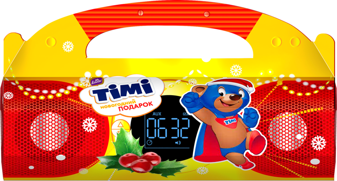 фото Новогодний подарок konti timi колонка 400 г