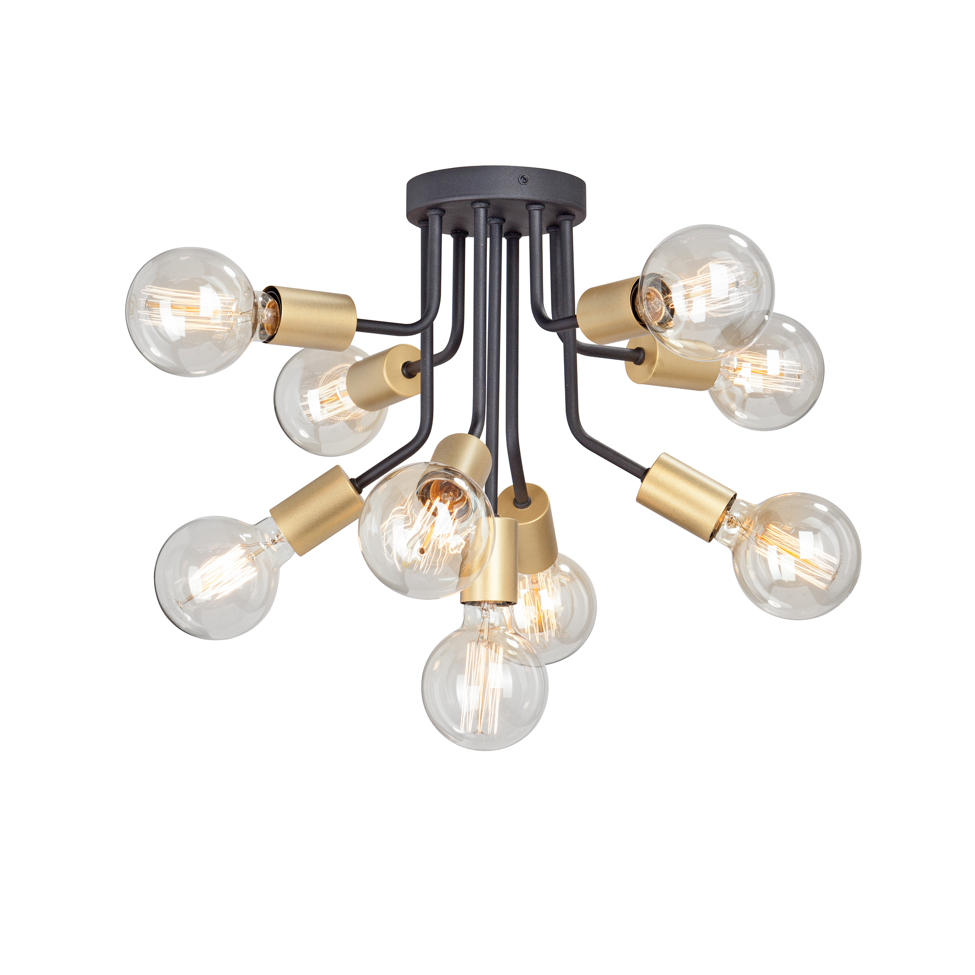 фото Люстра vitaluce v4957-1/9pl, 9xe27 макс. 15вт