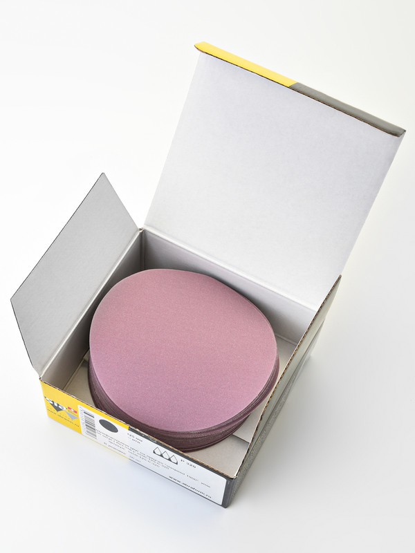 

Круг шлифовальный на липучке Sia Abrasives "siaspeed 1950" 50шт 125 мм 0 отверстий Р320, SS50-125-0-320