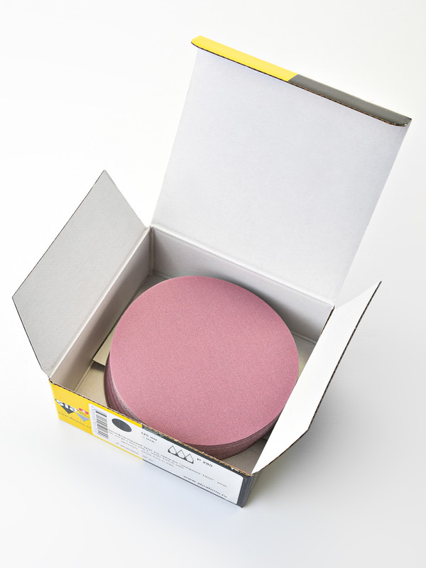 

Круг шлифовальный на липучке Sia Abrasives "siaspeed 1950" 50шт 125 мм 0 отверстий Р220, SS50-125-0-220