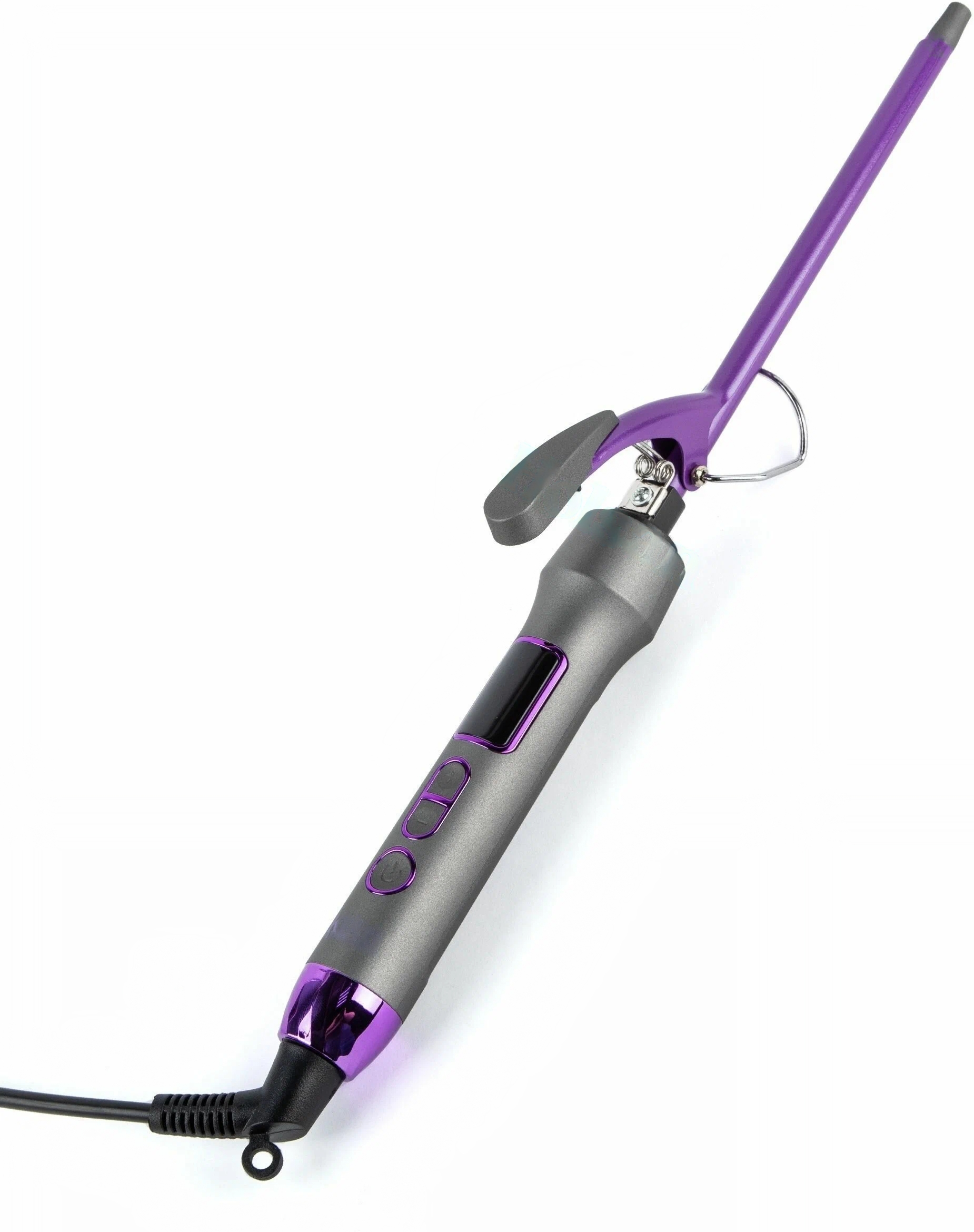 Электрощипцы King KP-3007 фиолетовые волосы тресс для кукол светлые волны длина волос 25 см ширина 150 см