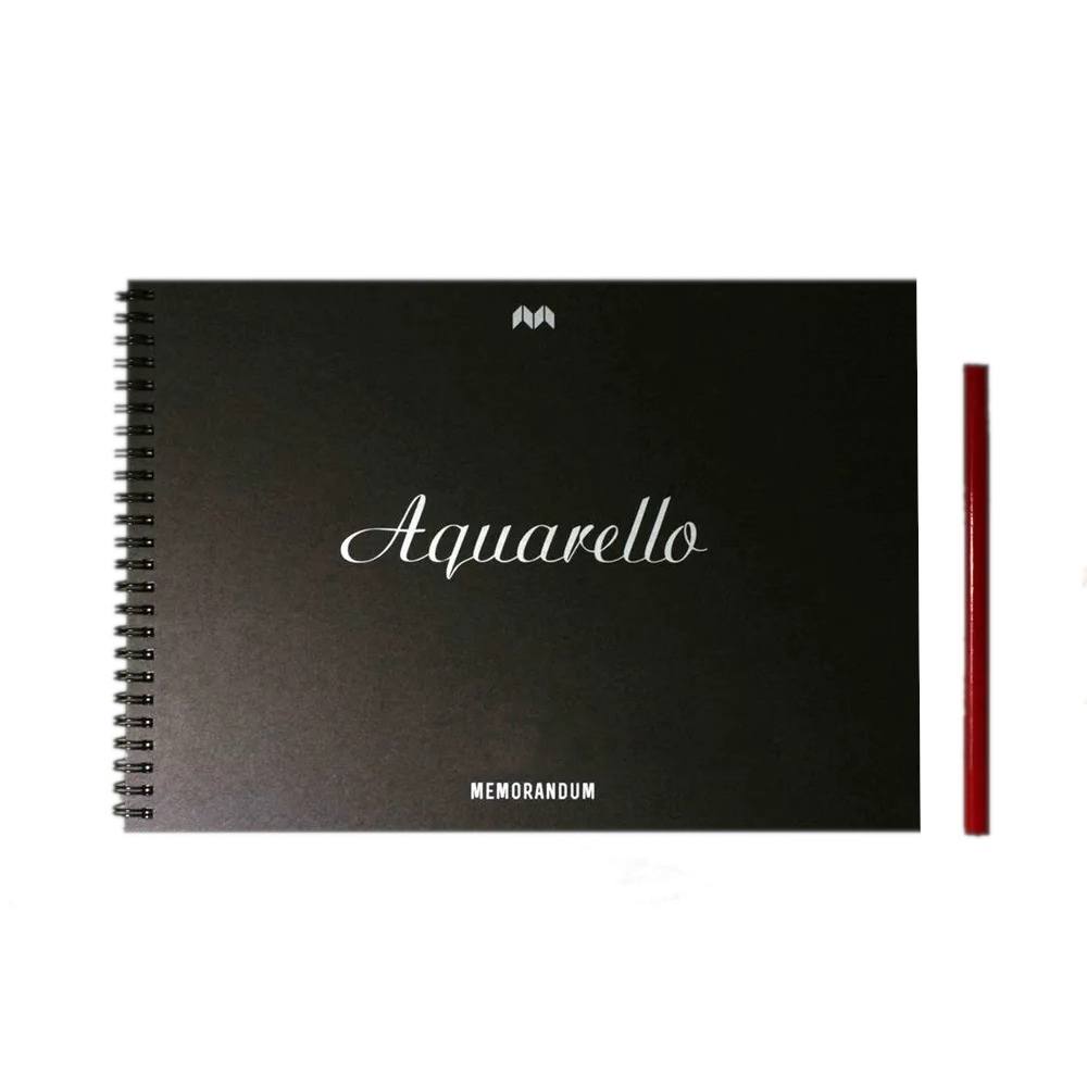 

Скетчбук Memorandum AQUARELLO MEMO BOOK (нелинованный), A4