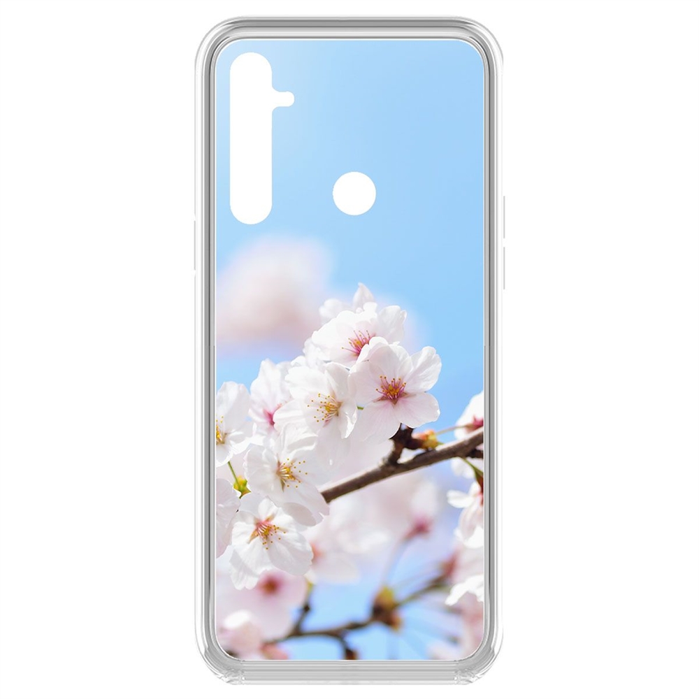 фото Чехол-накладка krutoff clear case цветение для realme 6i