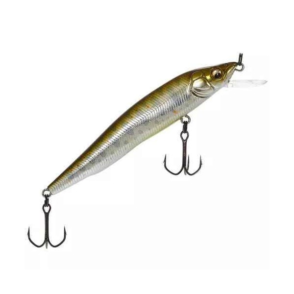 

Воблер Megabass Vision 95 Q-go AL Smelt, Серебристый;золотистый, Vision
