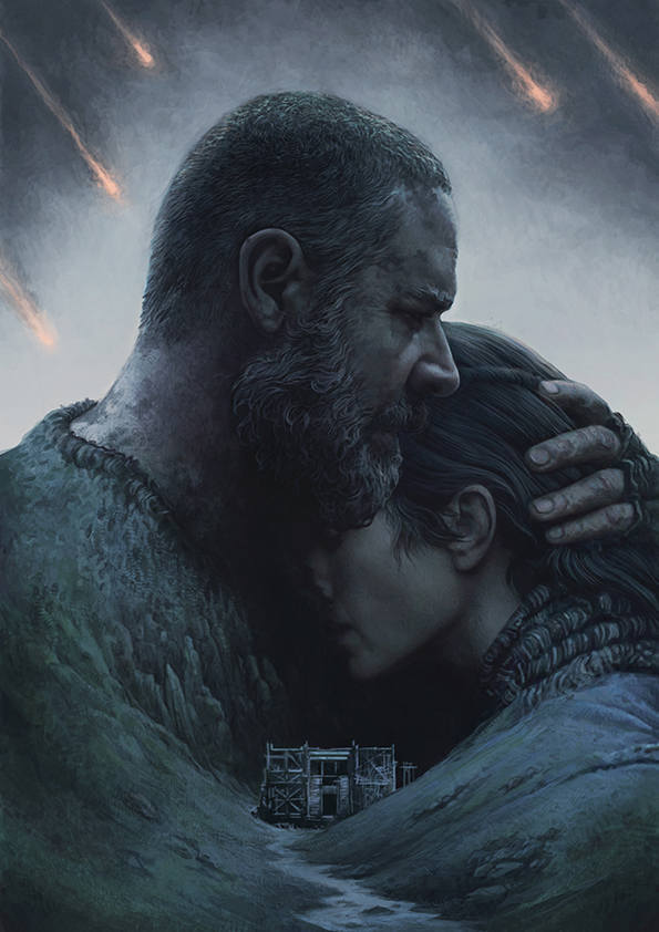 

Большой кино постер к фильму на стену Noah 40х50 см без рамы, YSNOAH