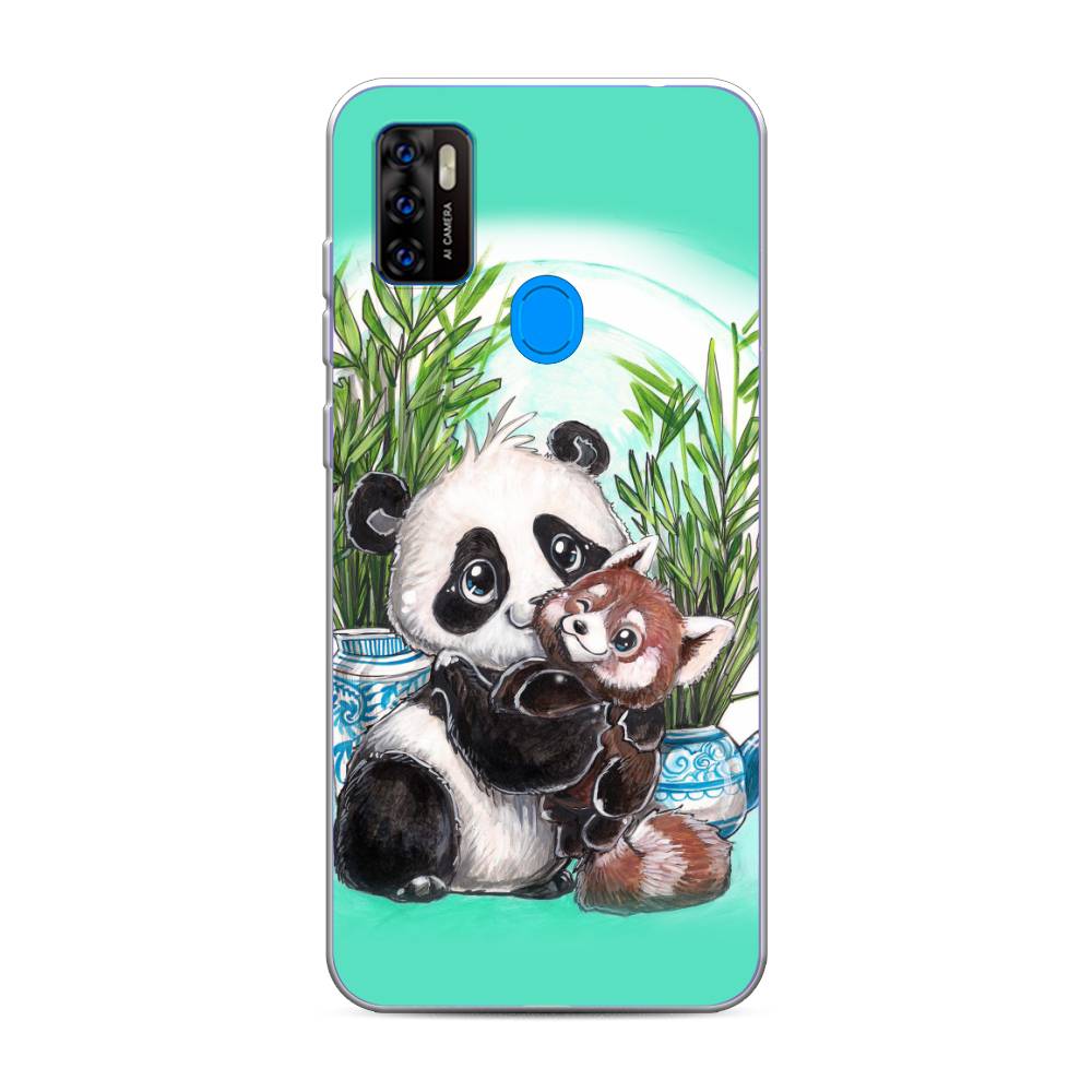

Чехол Awog на ZTE Blade A7s 2020 / ЗТЕ Блэйд A7s 2020 "Друзья зверята", Разноцветный, 133950-2