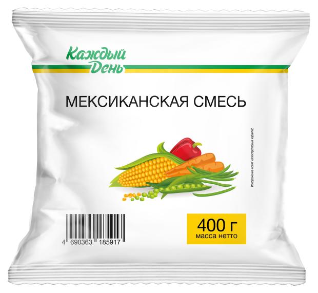 Смесь овощная Каждый день Мексиканская замороженная 400 г 77₽