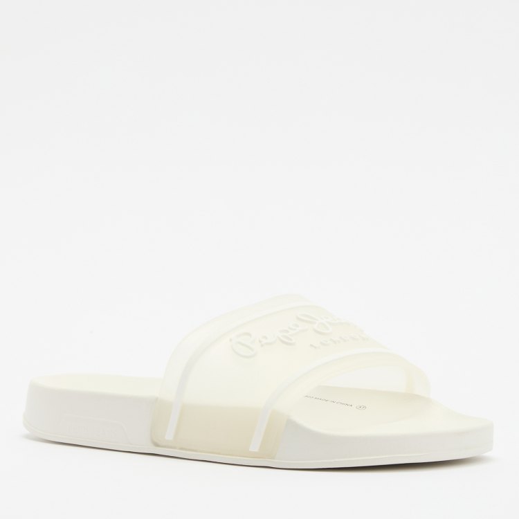 

Сланцы женские Pepe Jeans London PLS70147 белые 38 EU, Белый, PLS70147