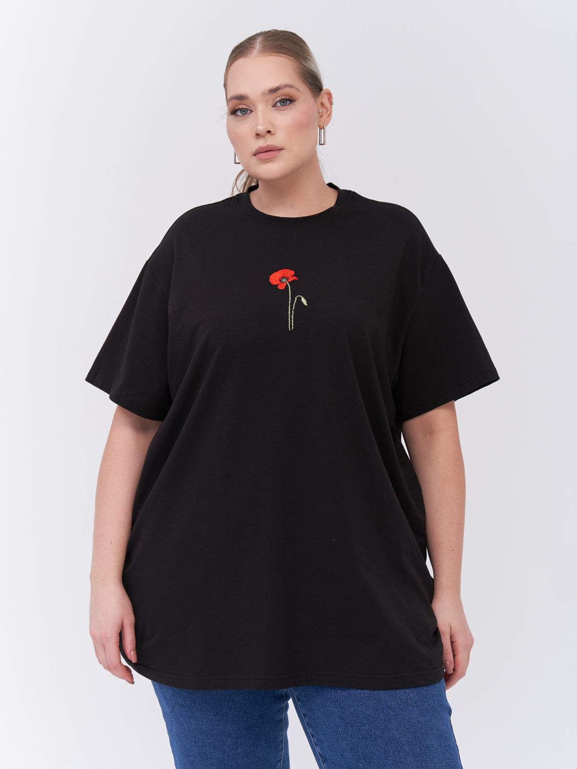 

Футболка женская ARTESSA FU21102BLK01 черная 56-58 RU, Черный, FU21102BLK01