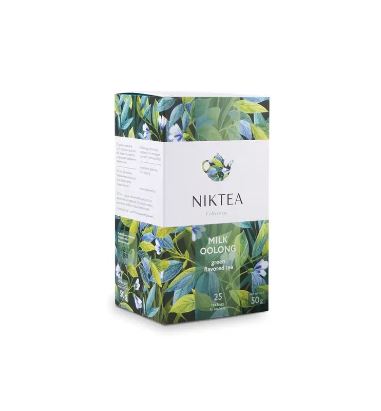 Чай зеленый Niktea Молочный Улун в пакетиках 27 г x 15 шт 415₽