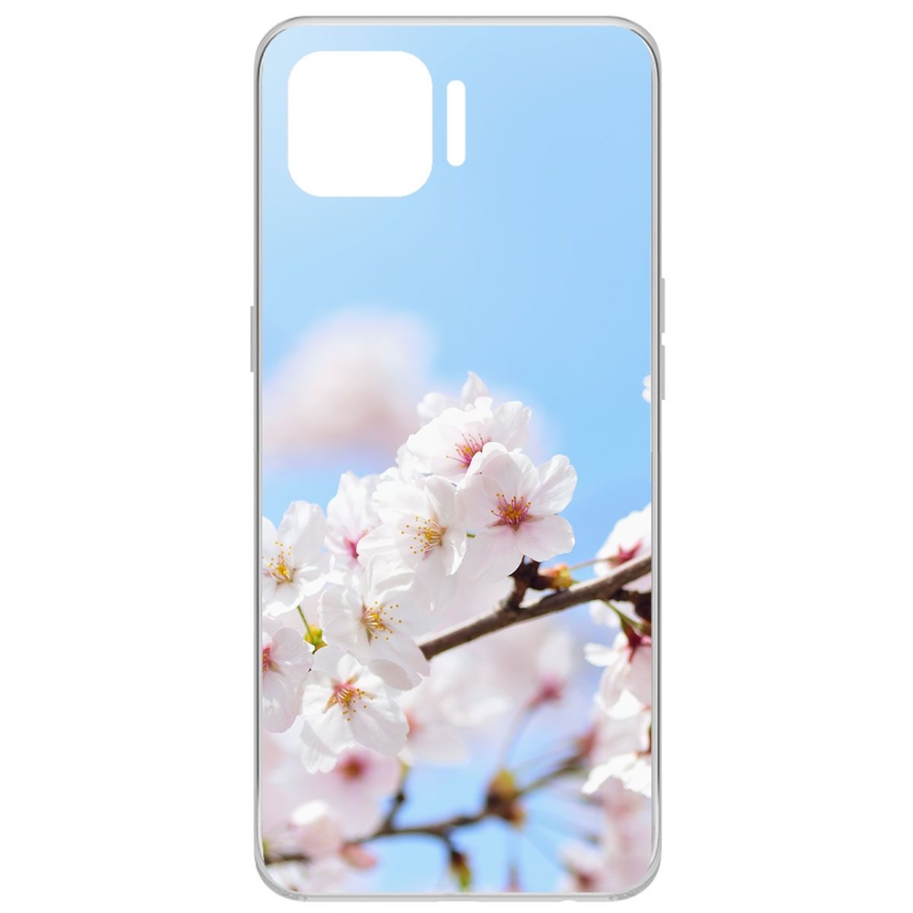 

Чехол-накладка Krutoff Clear Case Цветение для Oppo A93/Reno4 Lite/Reno 4F/F17 Pro