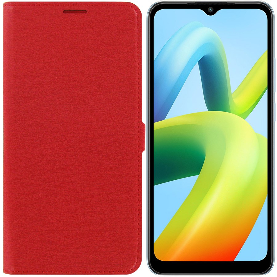 

Чехол-книжка Krutoff Eco Book для Xiaomi Redmi A1+ красный