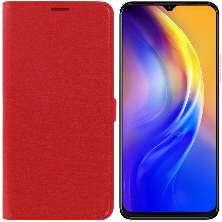 

Чехол-книжка Krutoff Eco Book для Tecno Spark 10C красный