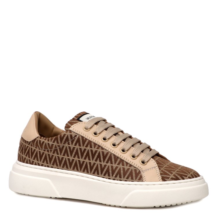 

Кеды женские Valentino 95S3901TEX бежевые 38 EU, Бежевый, 95S3901TEX