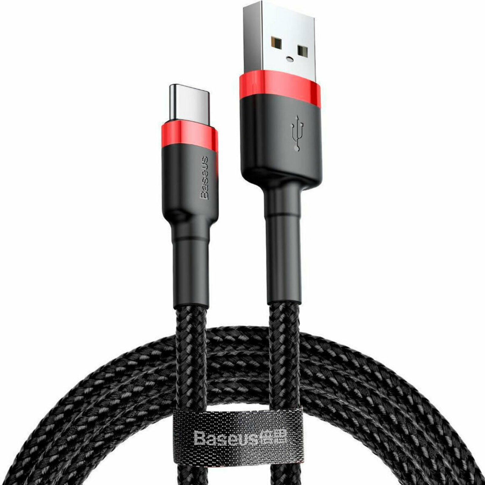 фото Кабель baseus cafule cable usb for type-c 3a 1m catklf-b91 quick charge 2.0 и 3.0