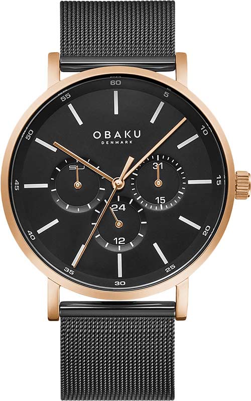 фото Наручные часы мужские obaku v246gmvbmb