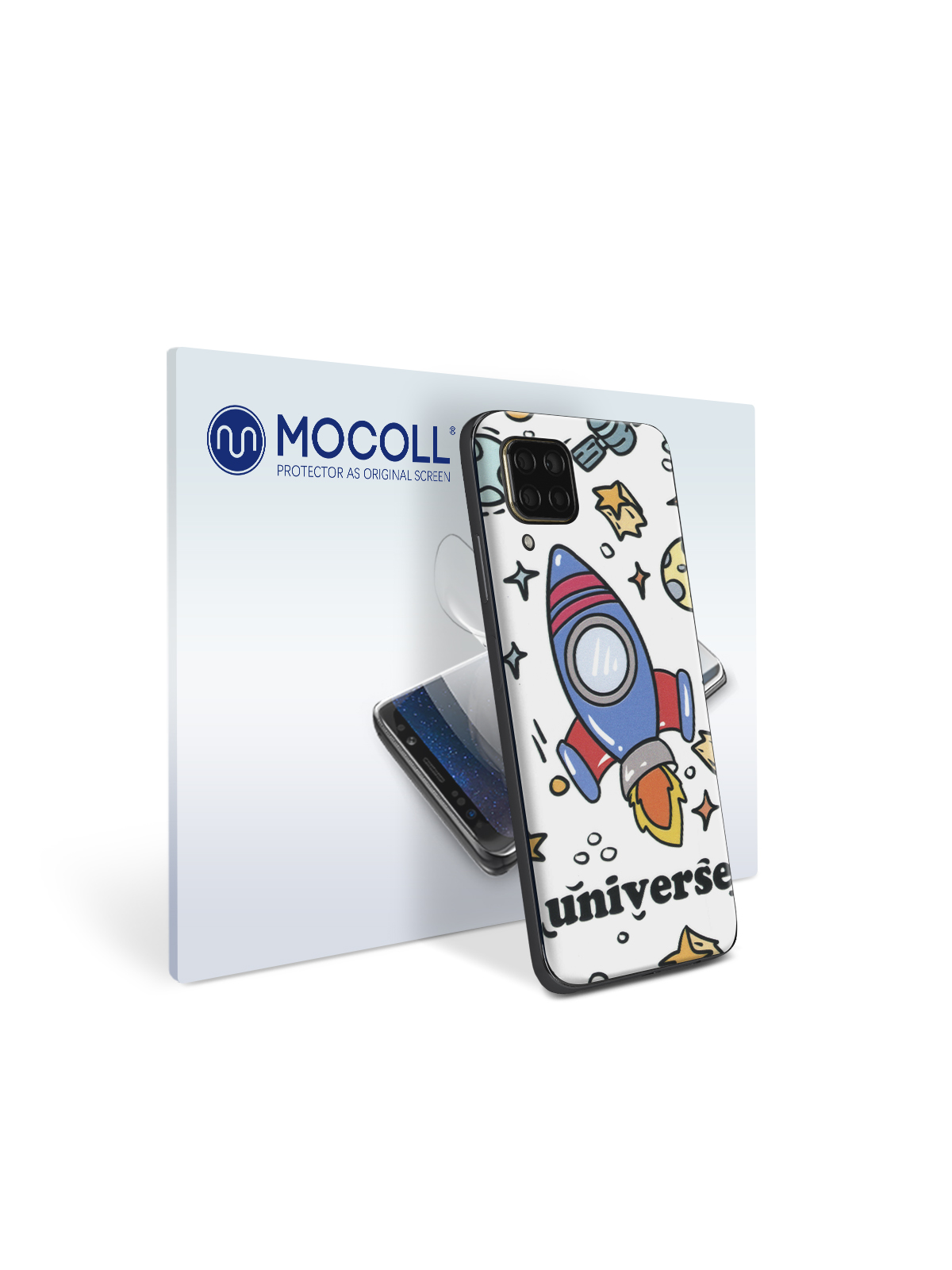 

Пленка защитная MOCOLL для задней панели Huawei Nova 8 5G Рисунок ракета, Nova 8 5G