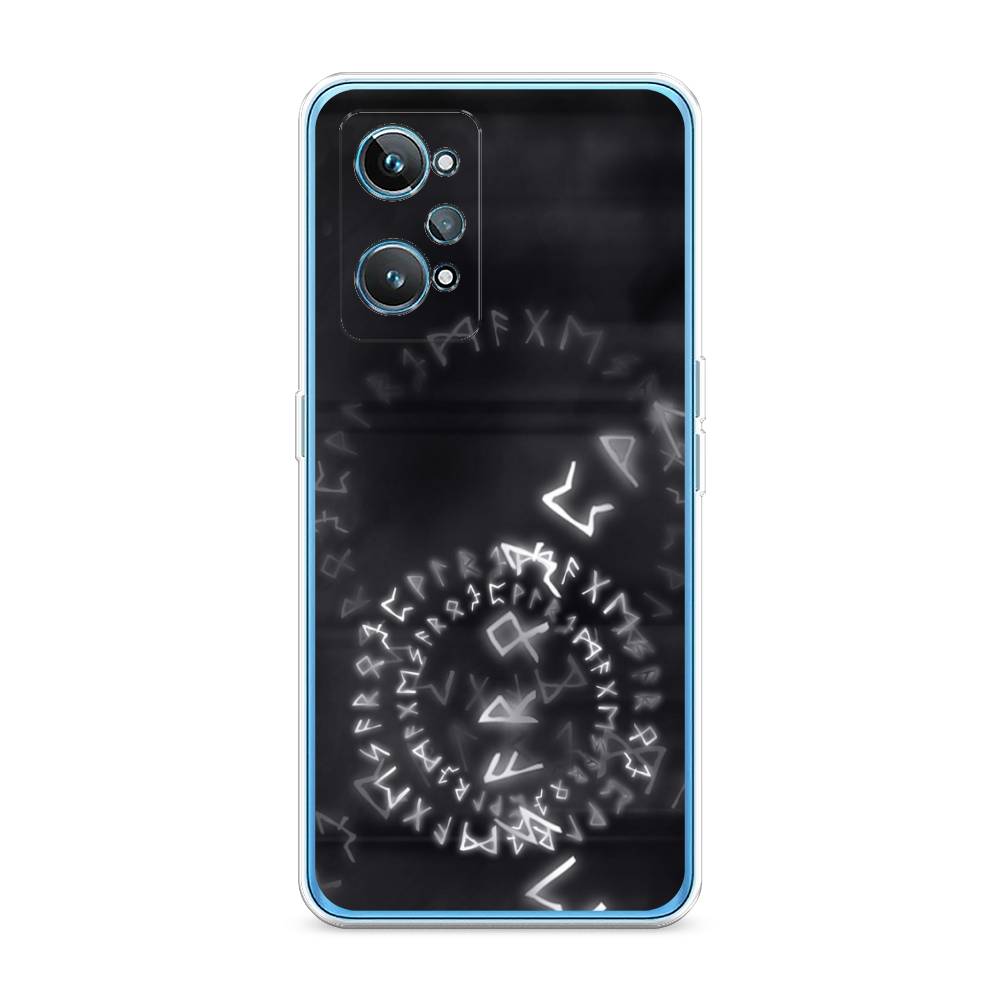 

Чехол на Realme GT 2 "Руны", Серый;черный, 258550-3