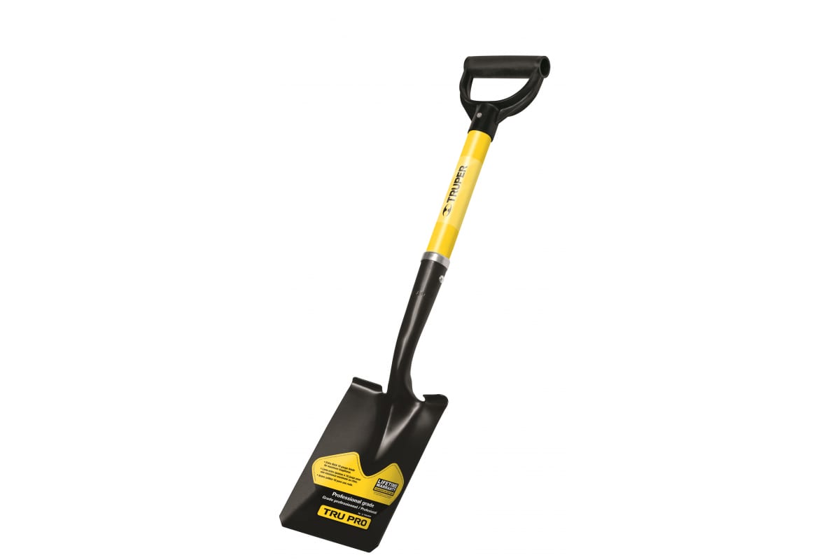 

Совковая мини-лопата ПРОФИ Truper TR-BY-FC 31206, Черный;желтый