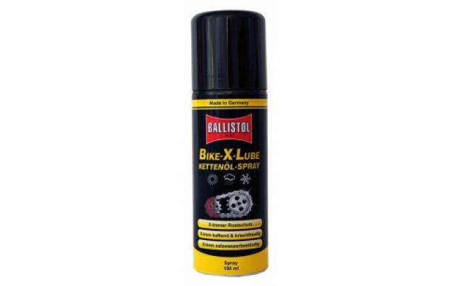 

Масло для велосипедных цепей Ballistol Bike-X-Lube спрей 100мл, Bike-X-Lube 100