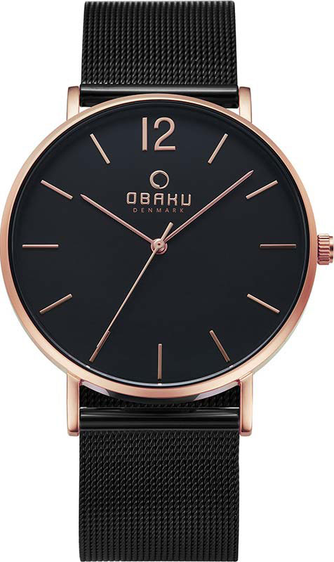 фото Наручные часы мужские obaku v197gxvbmb