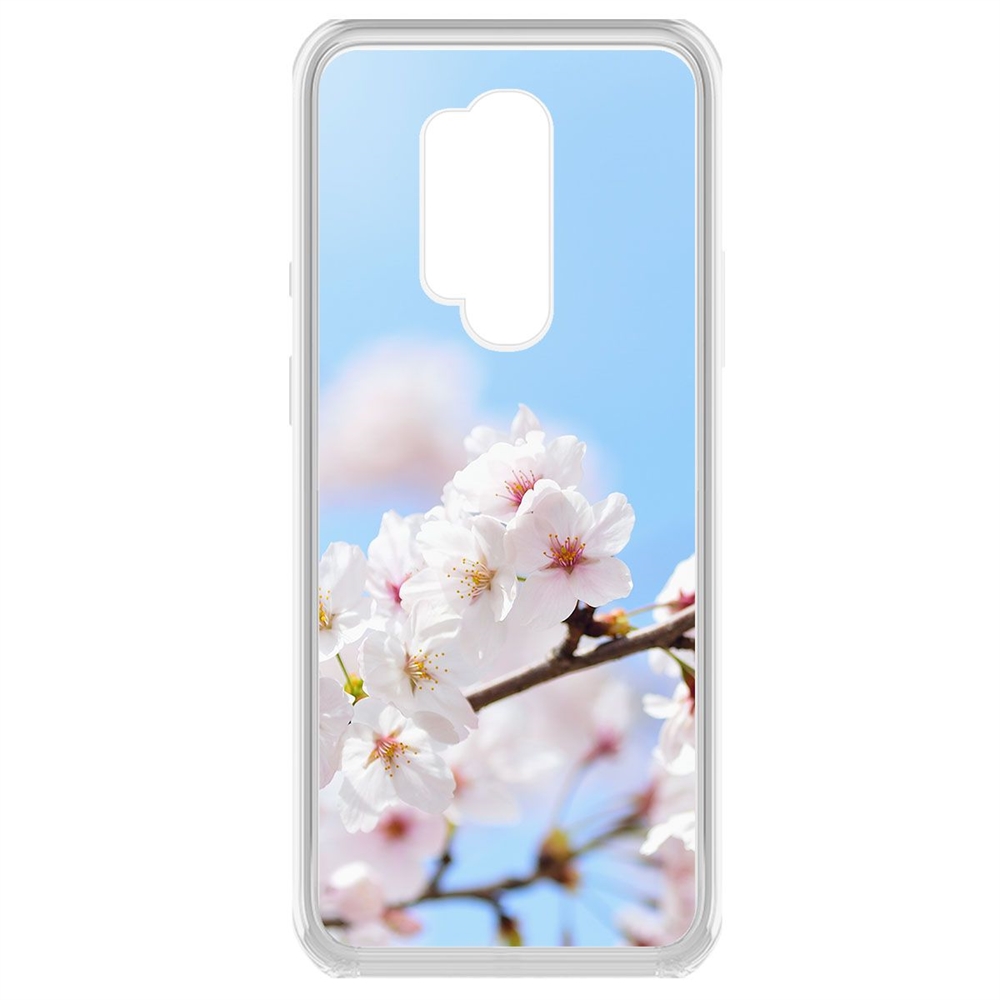 

Чехол-накладка Krutoff Clear Case Цветение для OnePlus 8 Pro