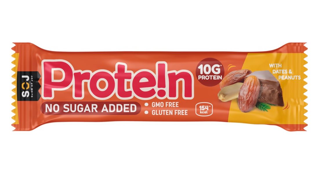 Батончик Soj Protein bar финик-арахис 40 г