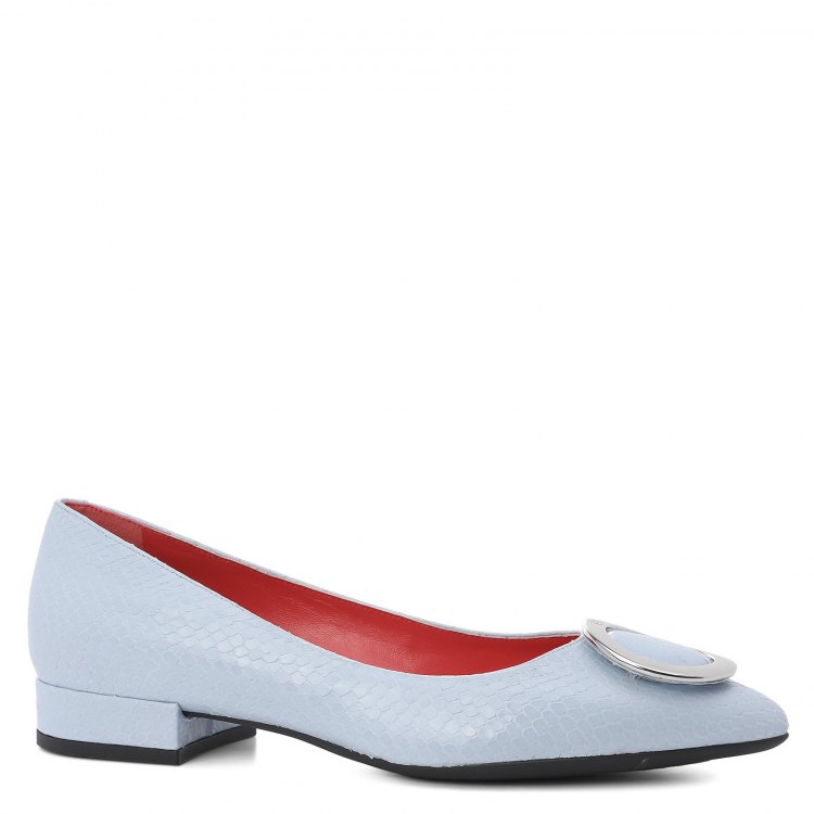 

Туфли женские Pas De Rouge 2861 голубые 37 EU, 2861