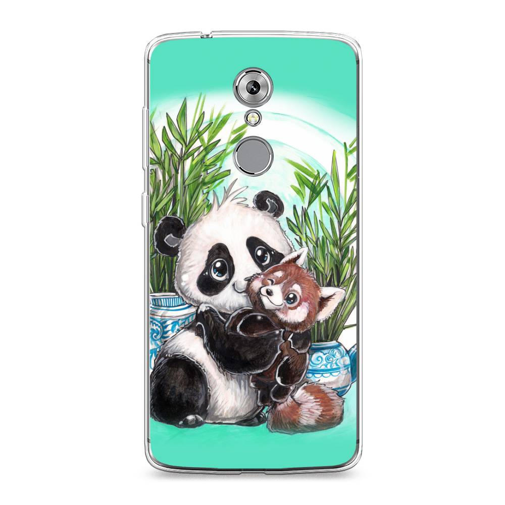 

Чехол Awog на ZTE Axon 7 / ЗТЕ Аксон 7 "Друзья зверята", Разноцветный, 131450-2