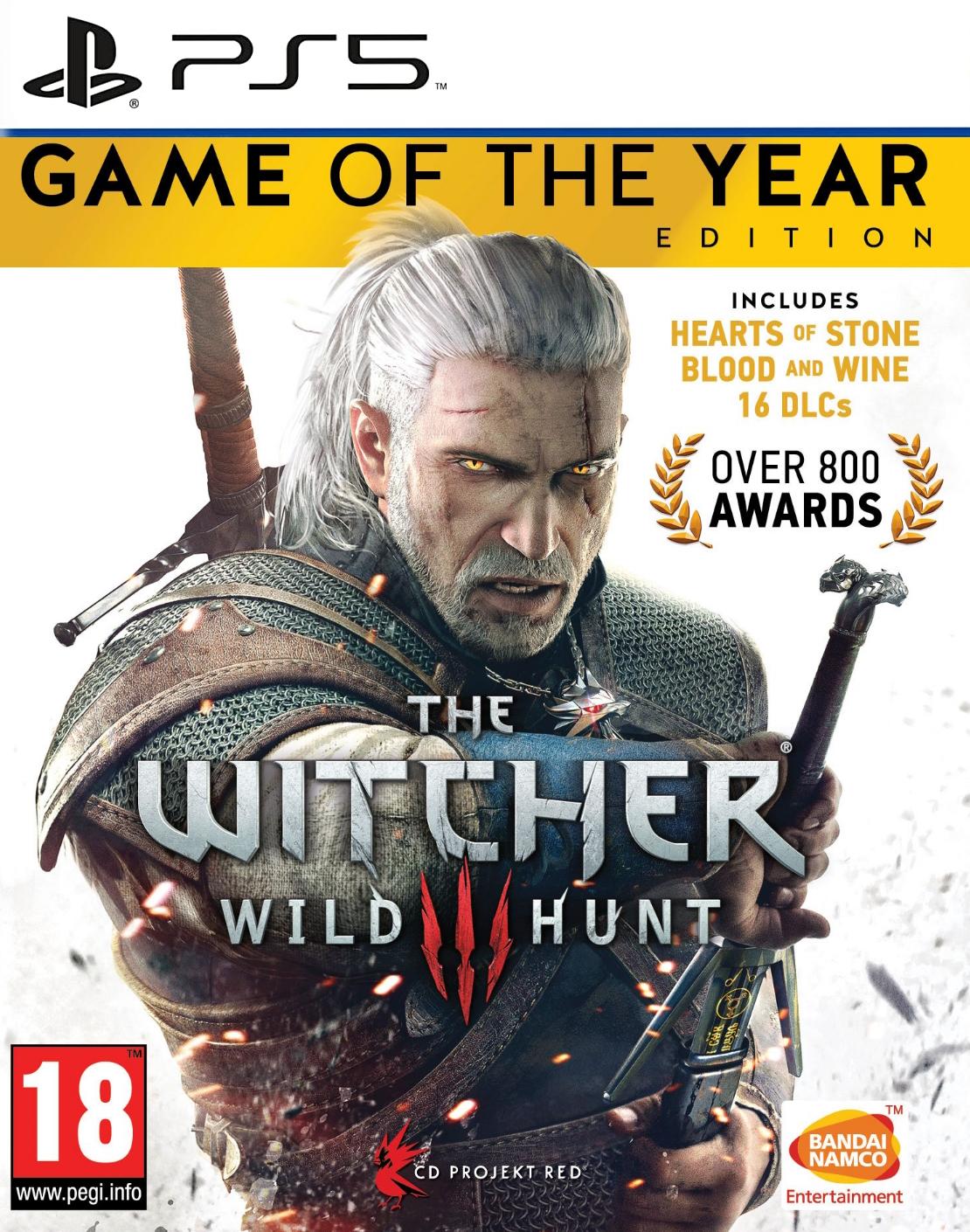 Игра The Witcher 3: Wild Hunt (PlayStation 5, полностью на иностранном языке)