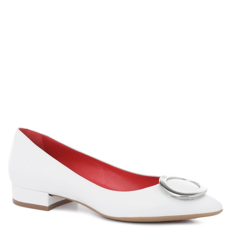 

Туфли женские Pas De Rouge 2861 белые 42 EU, 2861