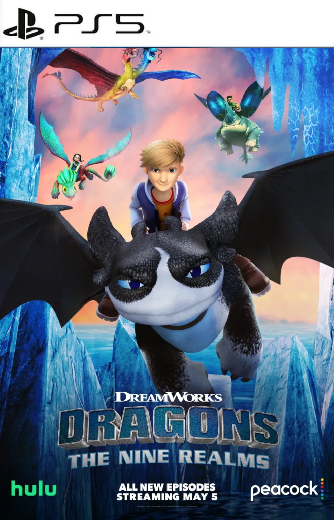 Игра DreamWorks Dragons: Legends of the Nine Realms (PS5, полностью на иностранном языке)