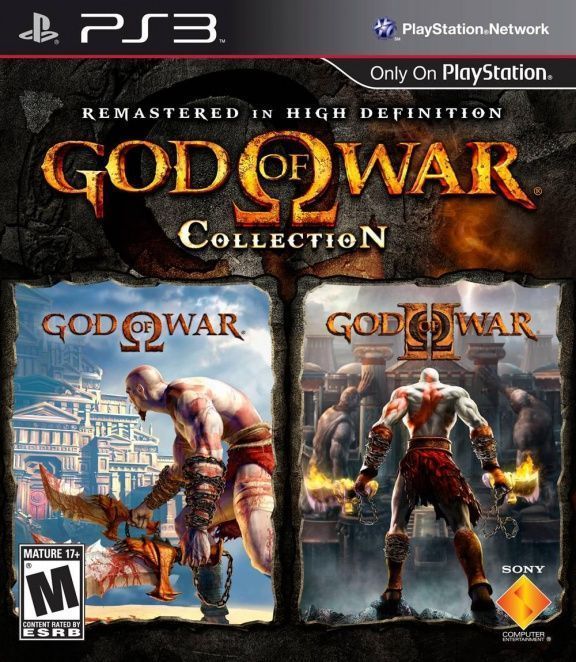 Игра God of War Collection 1 (PlayStation 3, полностью на иностранном языке)