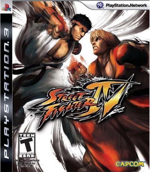 Игра Street Fighter 4 (PlayStation 3, полностью на иностранном языке)