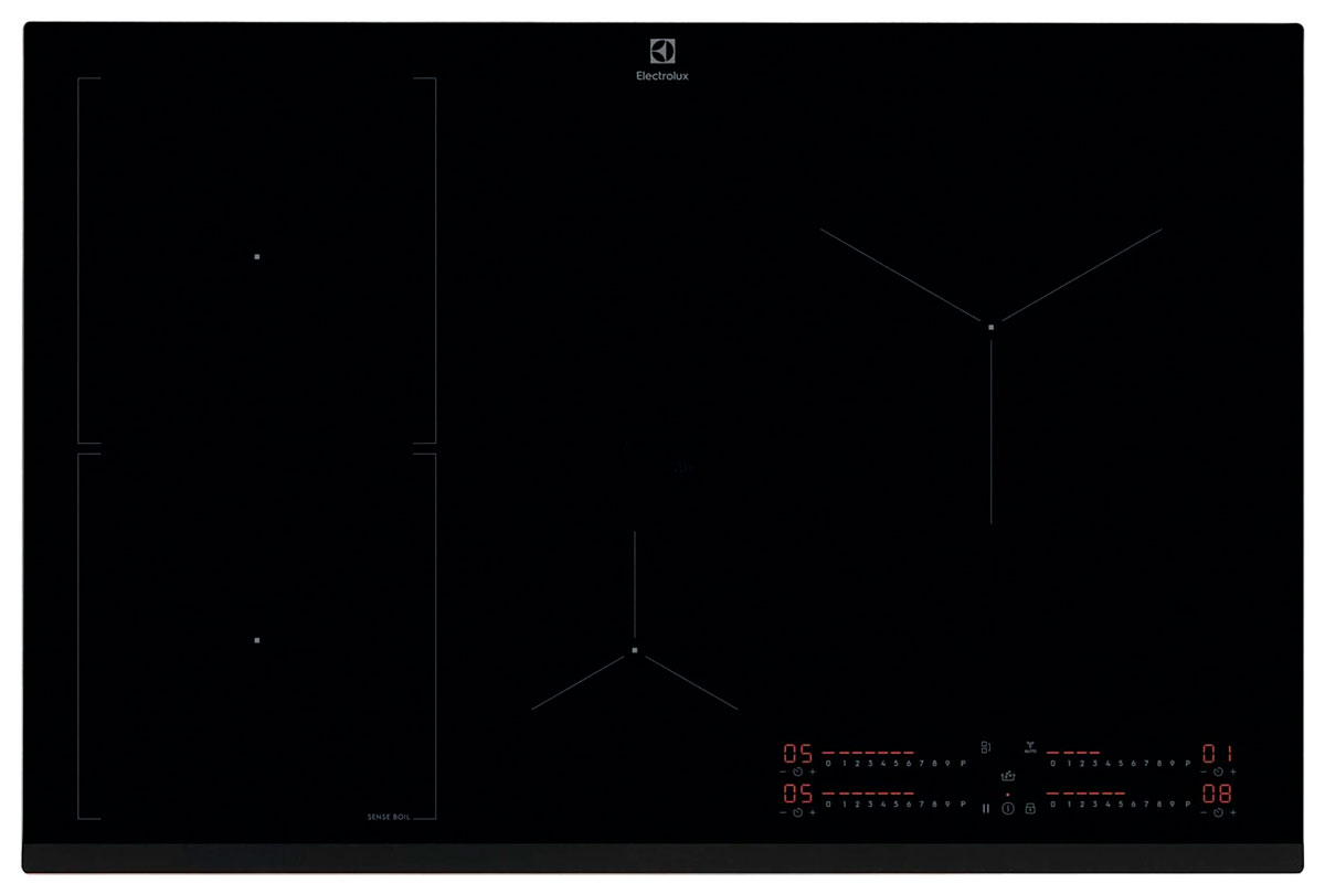 

Встраиваемая варочная панель индукционная Electrolux EIS82453 черный, EIS82453