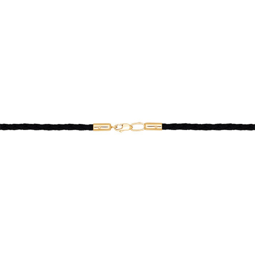 

Шнурок из красного золота и натуральной кожи 75 см Yahont 150, 150