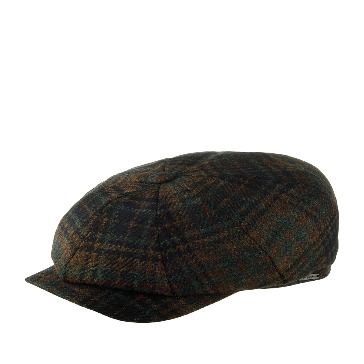 

Кепка восьмиклинка унисекс Wigens 101342 NEWSBOY CLASSIC CAP темно-зеленая, р.61, Хаки, 101342 NEWSBOY CLASSIC CAP