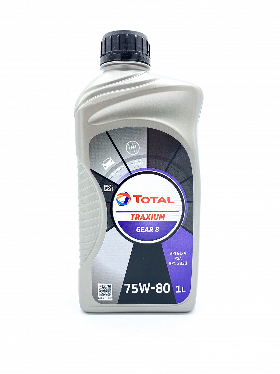 Трансмиссионное масло Total TRAXIUM GEAR 8 75w-80 1л, 214082
