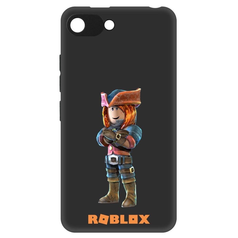

Чехол-накладка Софт Roblox-Эзебель для Itel A25, Черный