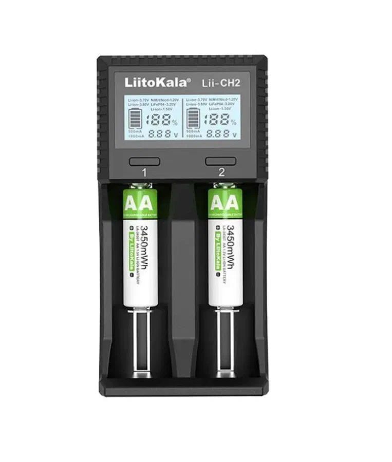 

Зарядное устройство для аккумулятора LiitoKala Lii-CH2 18509, Lii-CH2