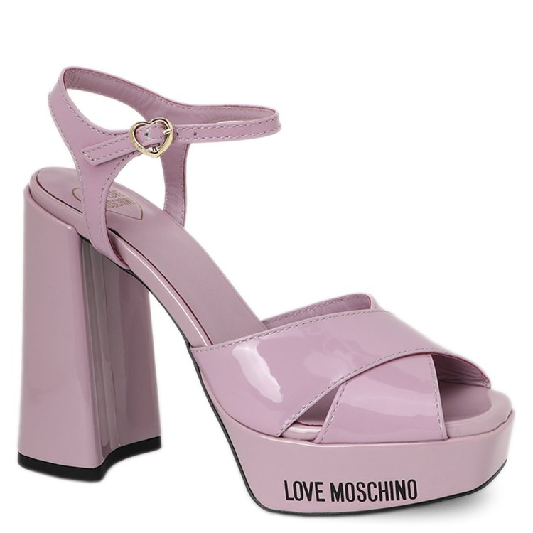 Босоножки женские Love Moschino JA1605CG фиолетовые 38 EU