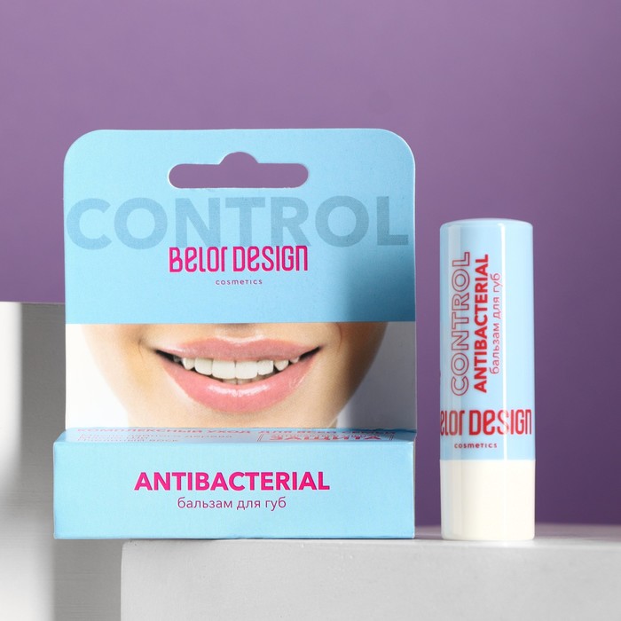 Бальзам для губ BELORDESIGN Lip Control антибактериальный 4 г