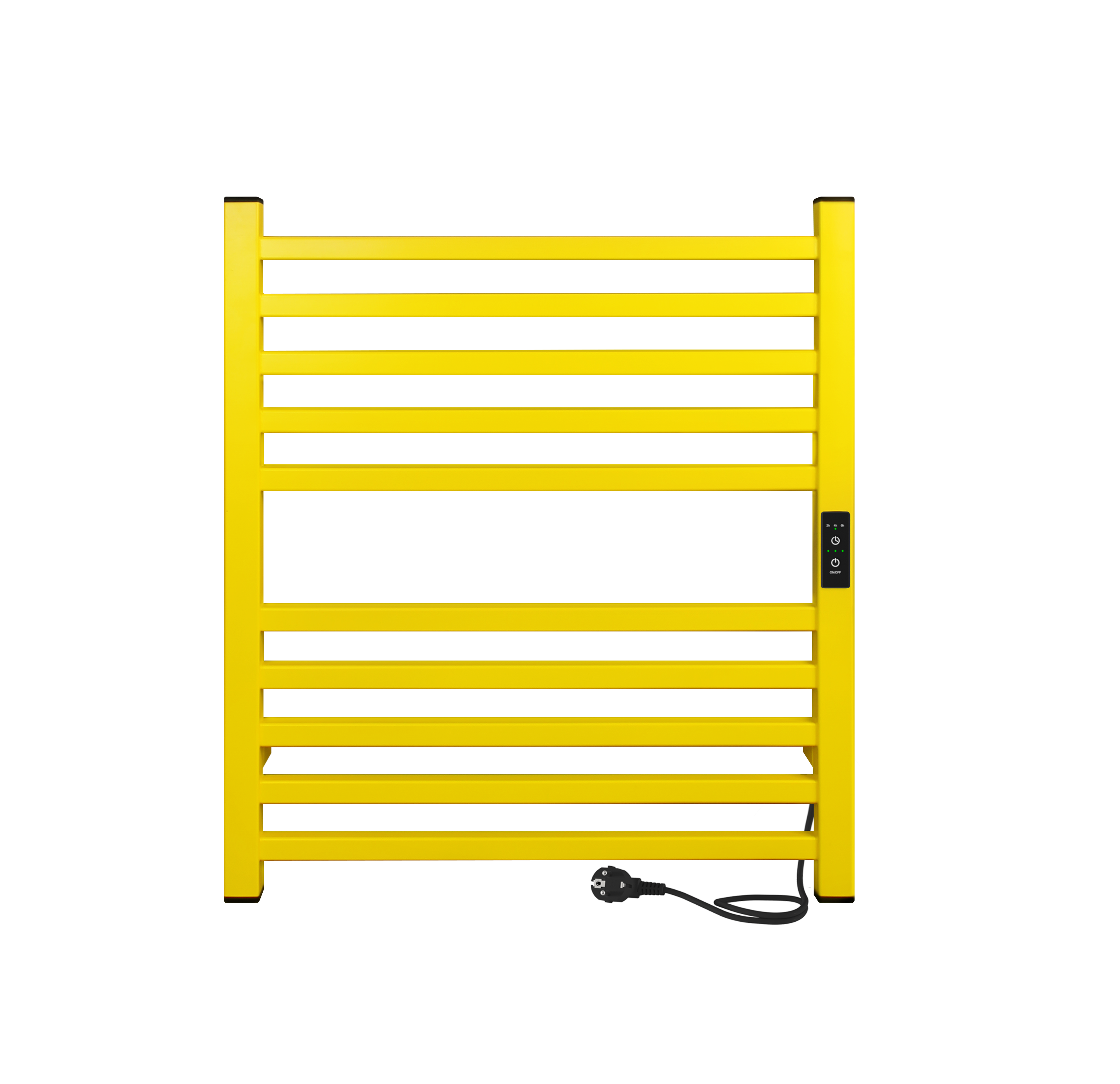 Полотенцесушитель электрический INDIGO Attic 60/50 таймер, Italic Yellow