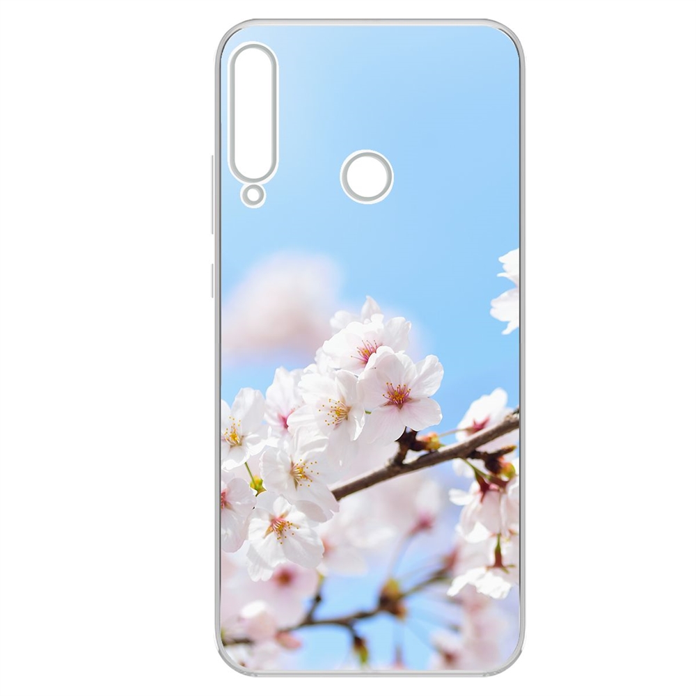 

Чехол-накладка Krutoff Clear Case Цветение для Huawei P40 Lite E/Y7p/Honor 9C
