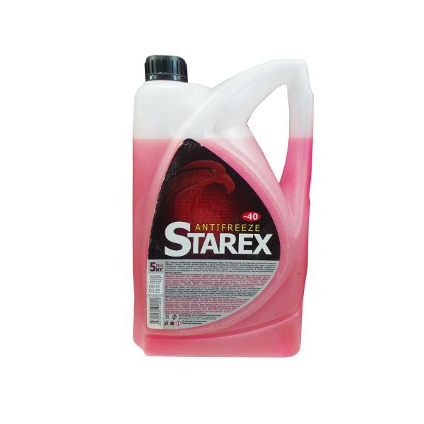 Антифриз Starex Antifreeze G11 Готовый -40c Красный 5 Кг 700619